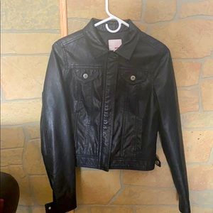 Leather jacket worn once